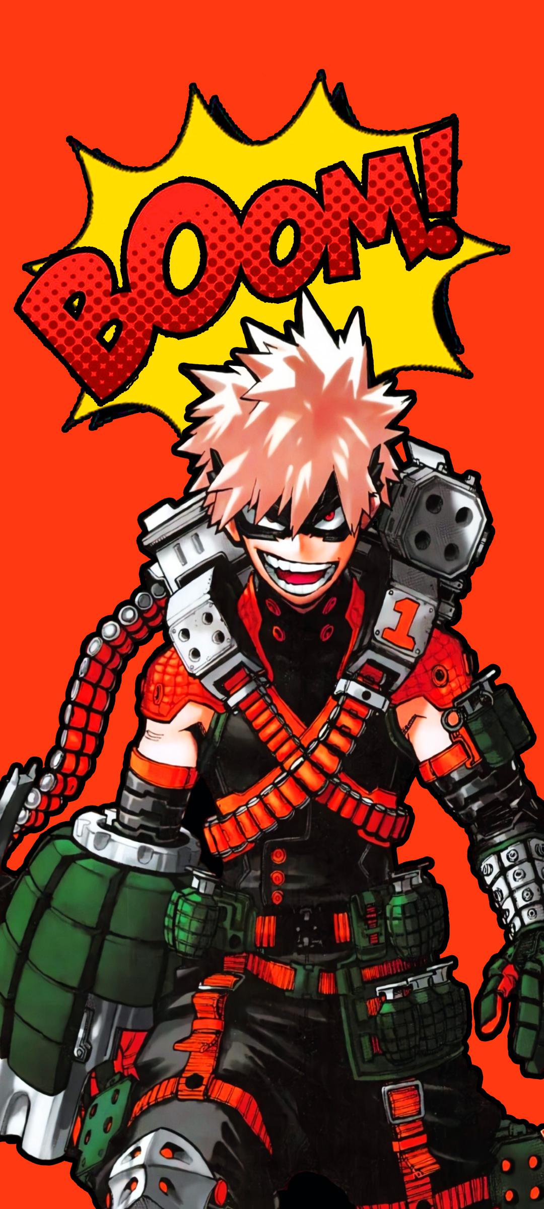 1080x2400 I wanted a new Bakugo wallpaper, so I made this one. Really happy with the result!
