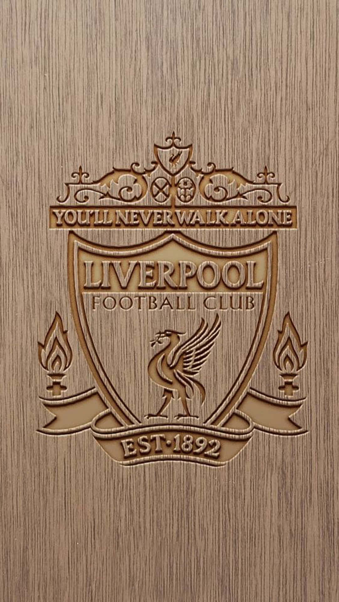 1081x1920 Download Official Liverpool Football Club Crest Wallpaper