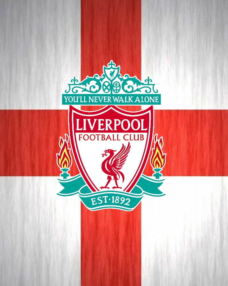 800x1000 Liverpool FC, anfield, england, flag, football, liverpool, scousers, st george flag, HD phone wallpaper