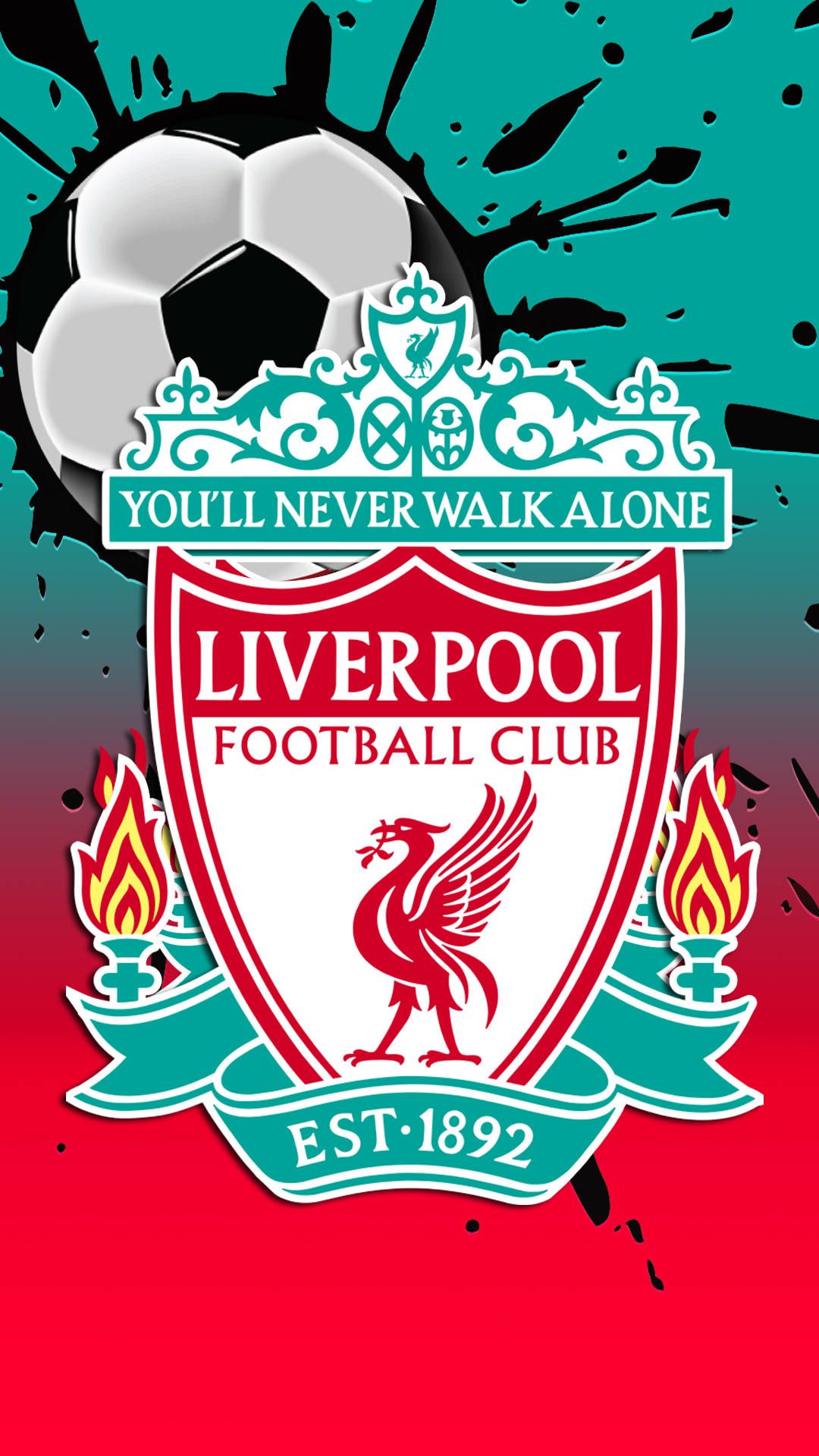 1080x1920 Download The power of Anfield iconic home stadium of Liverpool FC Wallpaper