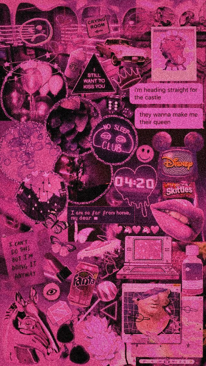 675x1200 Pink baddie wallpaper