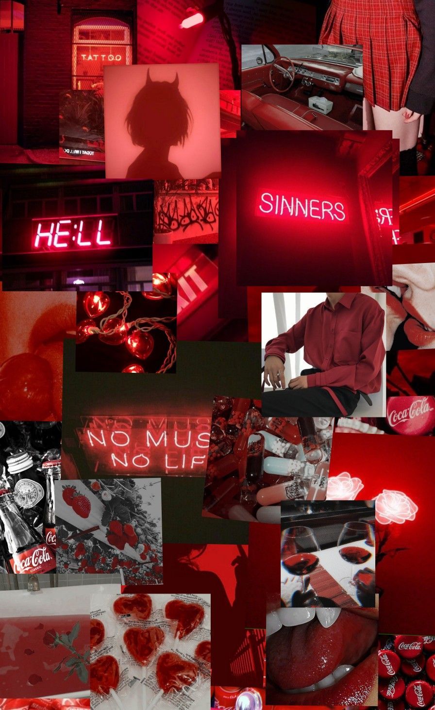 896x1463 Red Baddie Wallpaper, HD Red Baddie Background