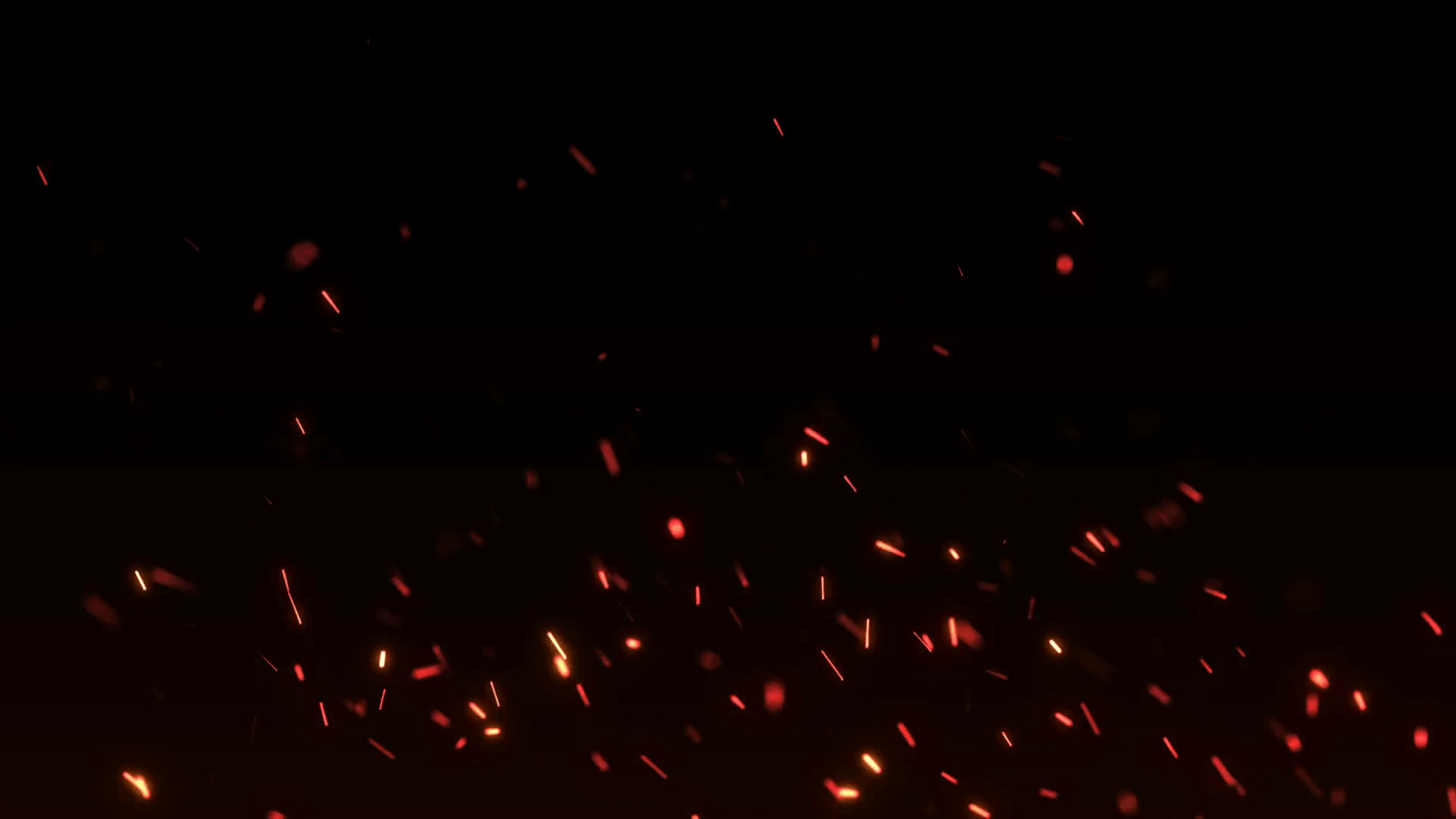 1920x1080 Mesmerizing Fire Sparks: Nighttime Loop Animation