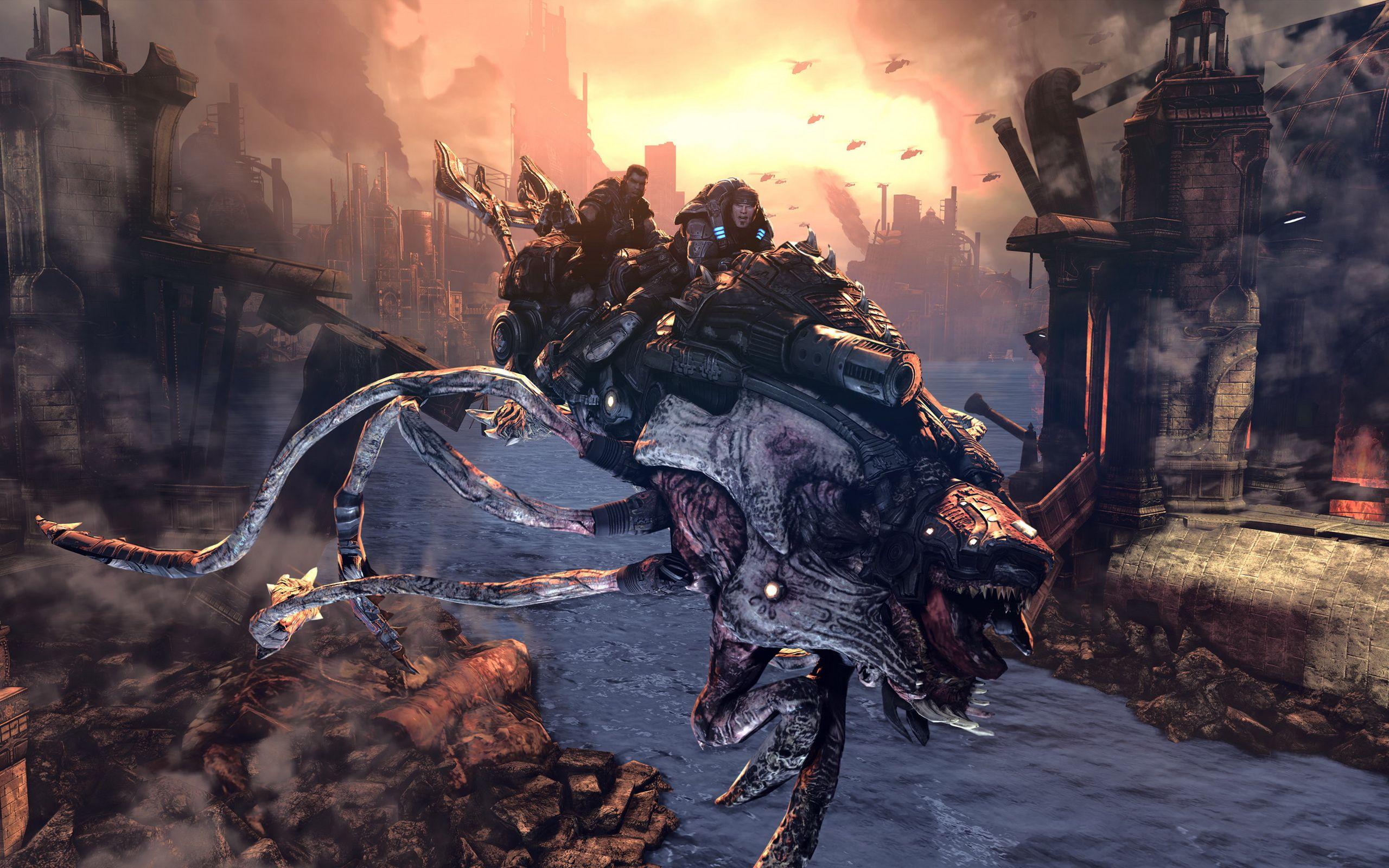 2560x1600 Gears of War XBOX Game Wallpaper