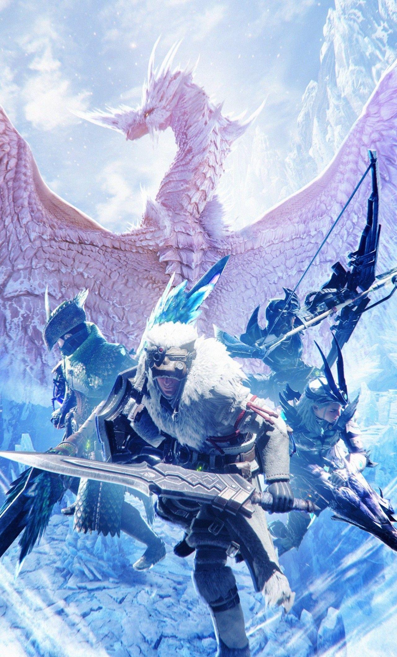1280x2120 Monster Hunter World Iceborne 4k iPhone HD 4k