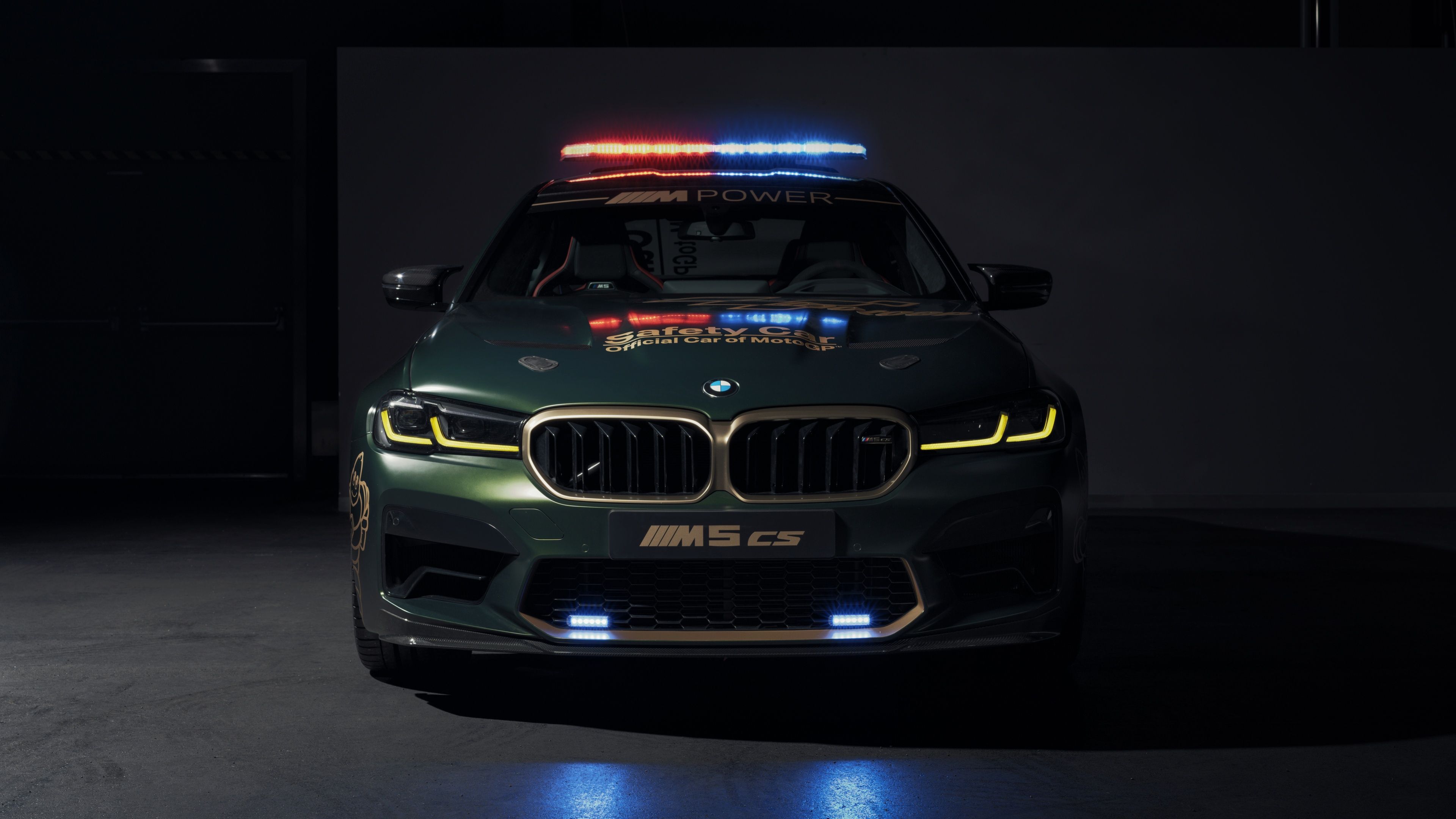 3840x2160 BMW M5 CS Wallpaper 4K, MotoGP Safety Car, 2021