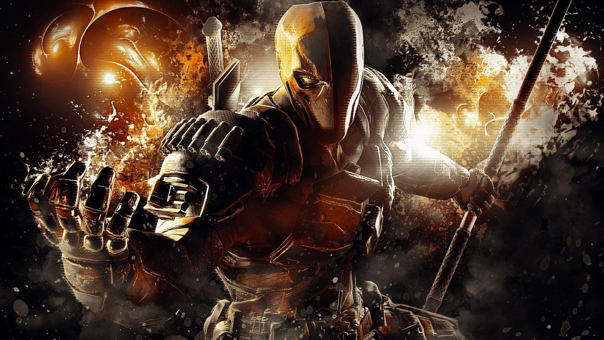 Batman vs Deathstroke 4K Wallpaper #6.400