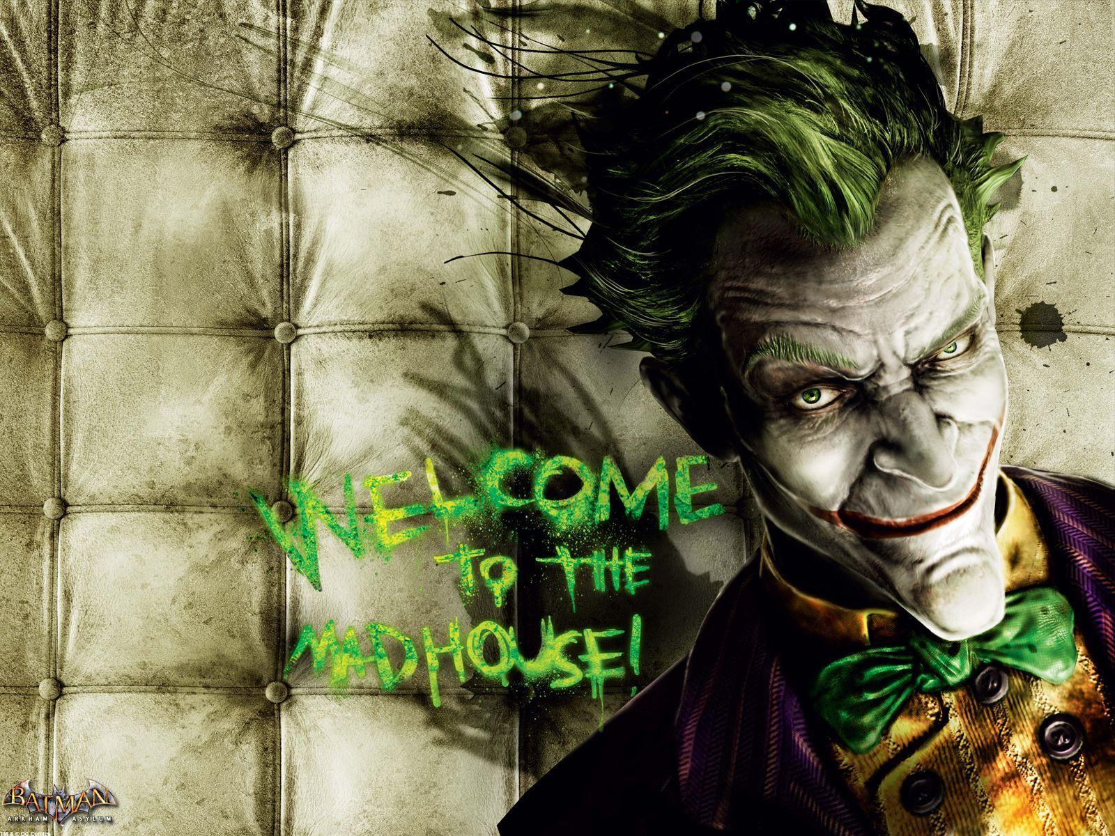 Joker Arkham Wallpapers - Top Free Joker Arkham Backgrounds -  WallpaperAccess