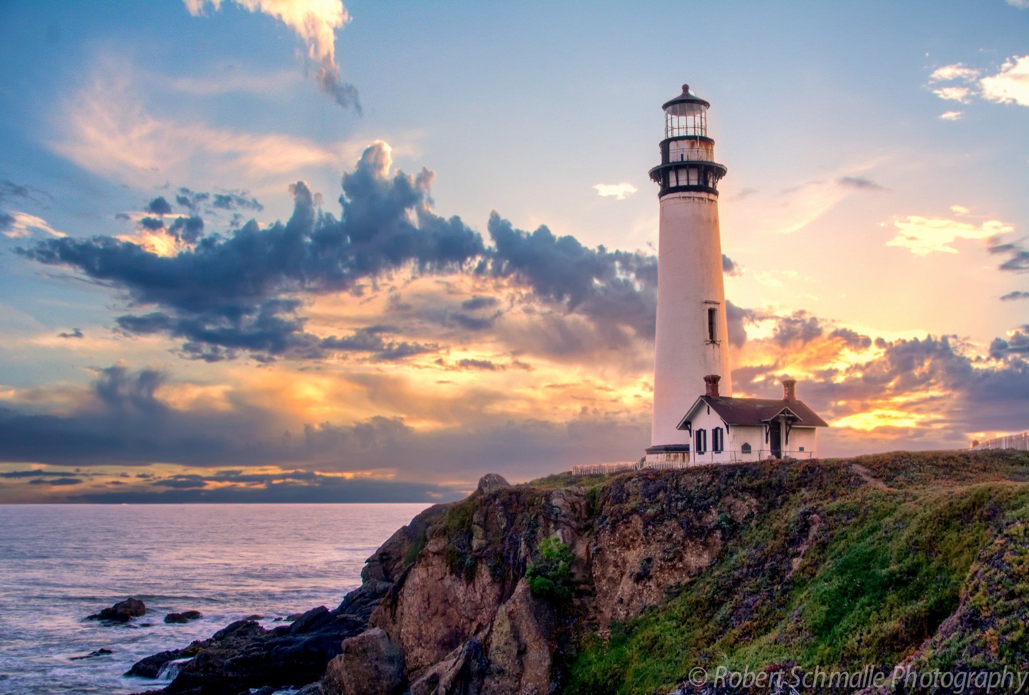 2048x1383 coast, Lighthouse, Nature, Ocean, Phares, Semaphore, Wallpaper Wallpaper HD / Desktop and Mobile Background