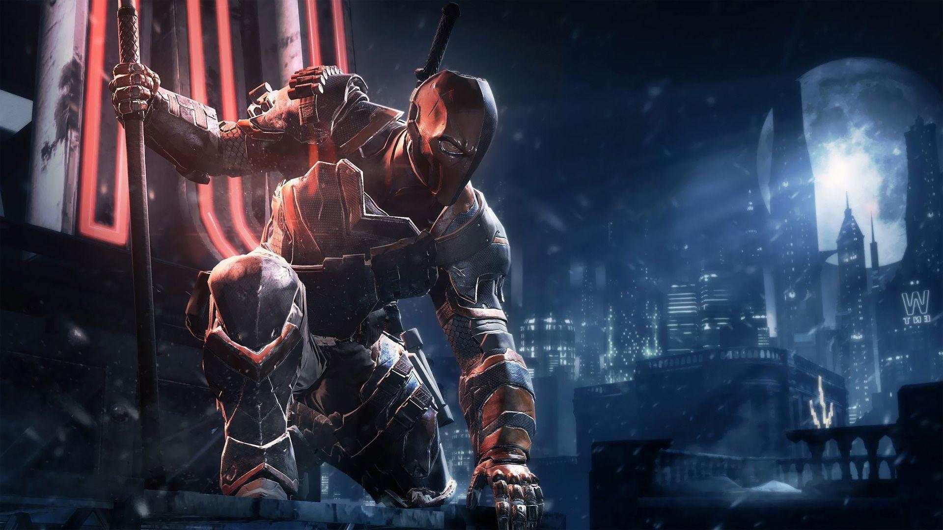 Batman vs Deathstroke 4K Wallpaper #6.400