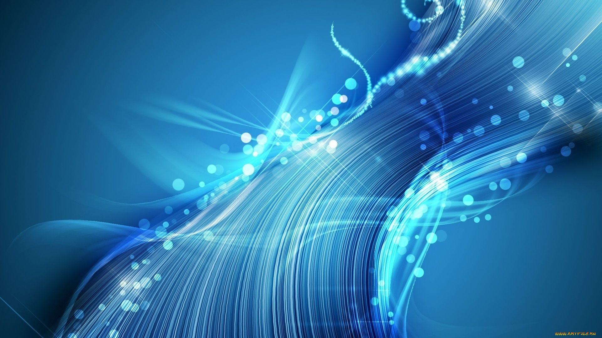 1920x1080 Abstract Blue Wallpaper