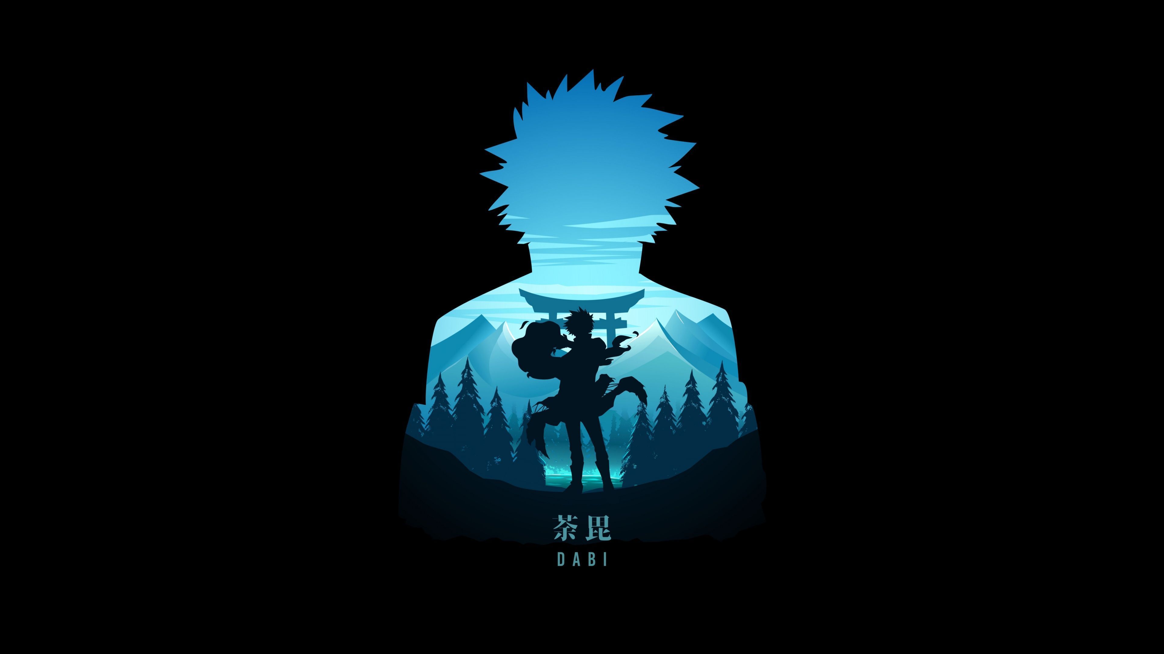 3840x2160 Dabi Wallpaper 4K, Illustration, My Hero Academia