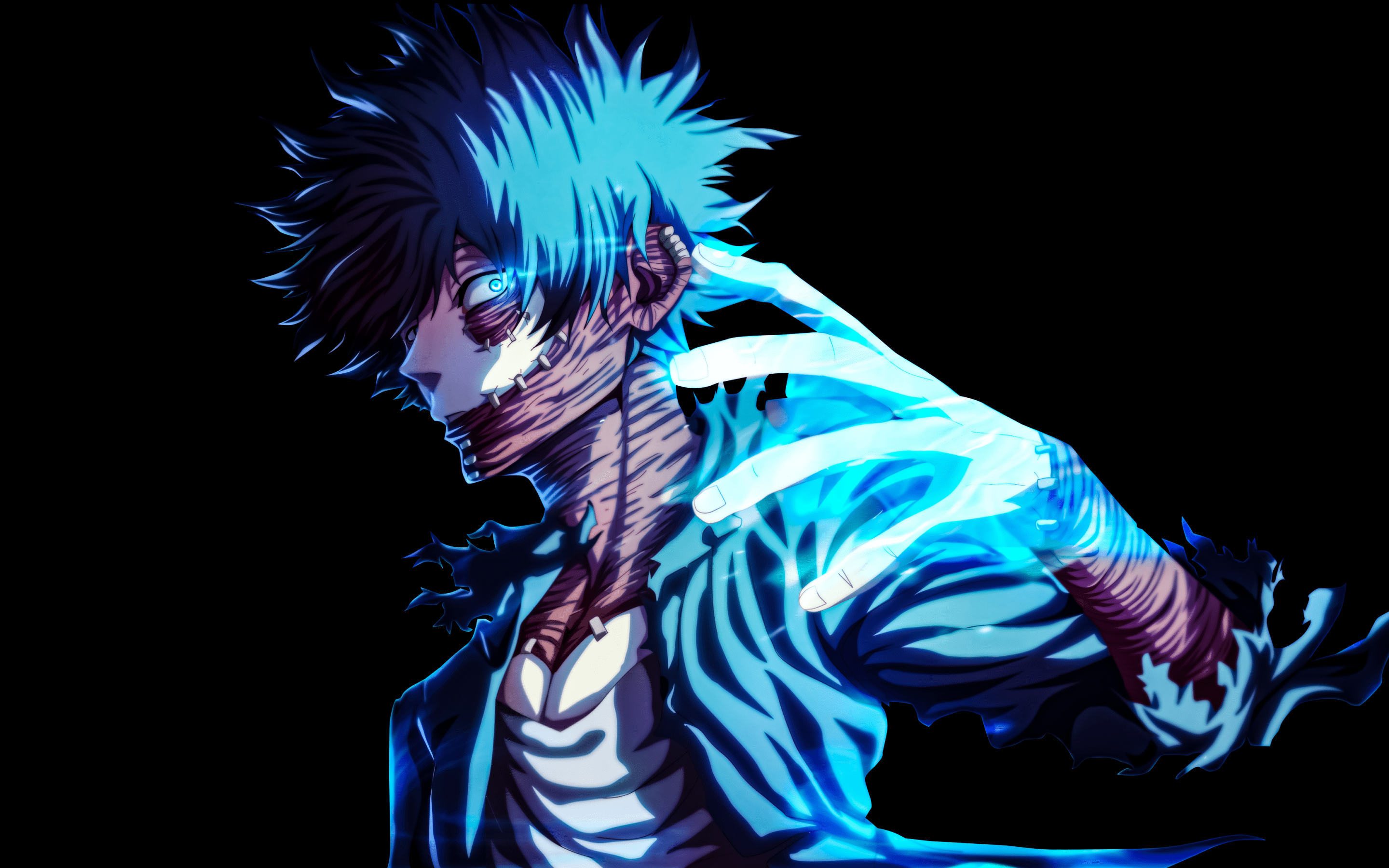2880x1800 Dabi Wallpaper 4K, Digital Art, Black background