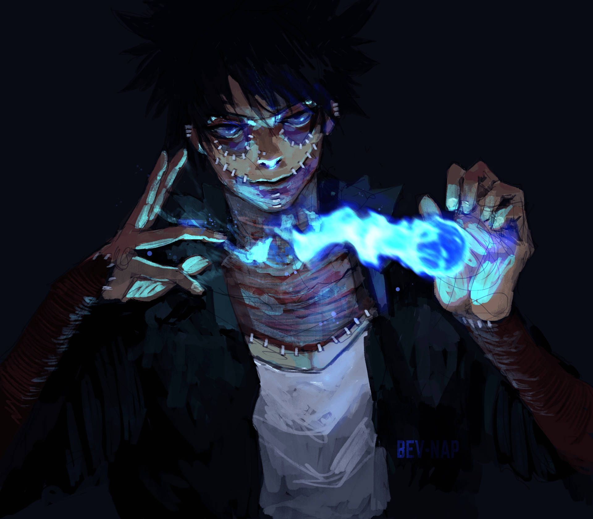 1920x1679 Download Dabi Aesthetic My Hero Academia Anime Character Wallpaper