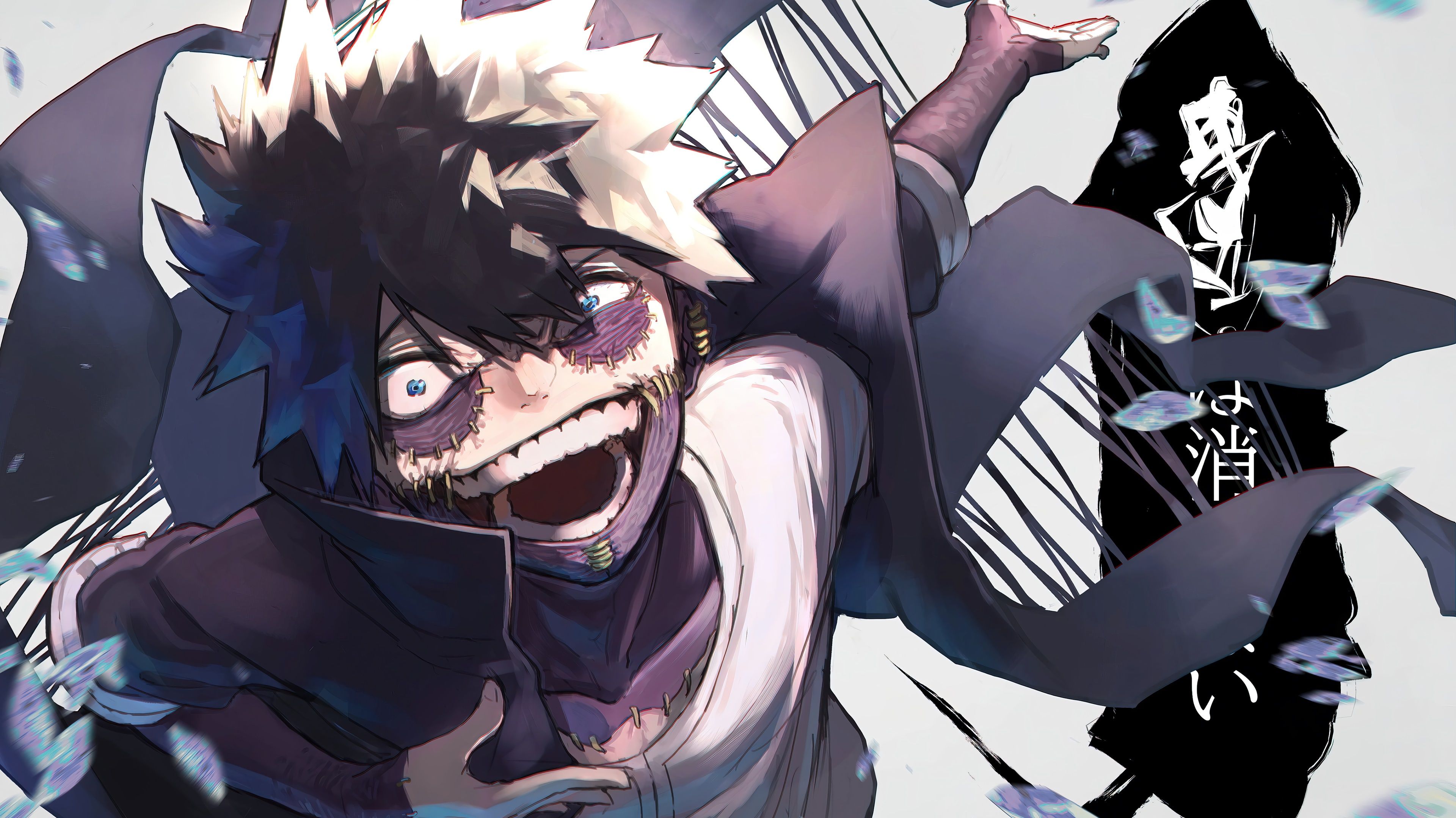 3840x2160 dabi, mha, my hero academia, bnha, anime, 4k, pc, HD Wallpaper