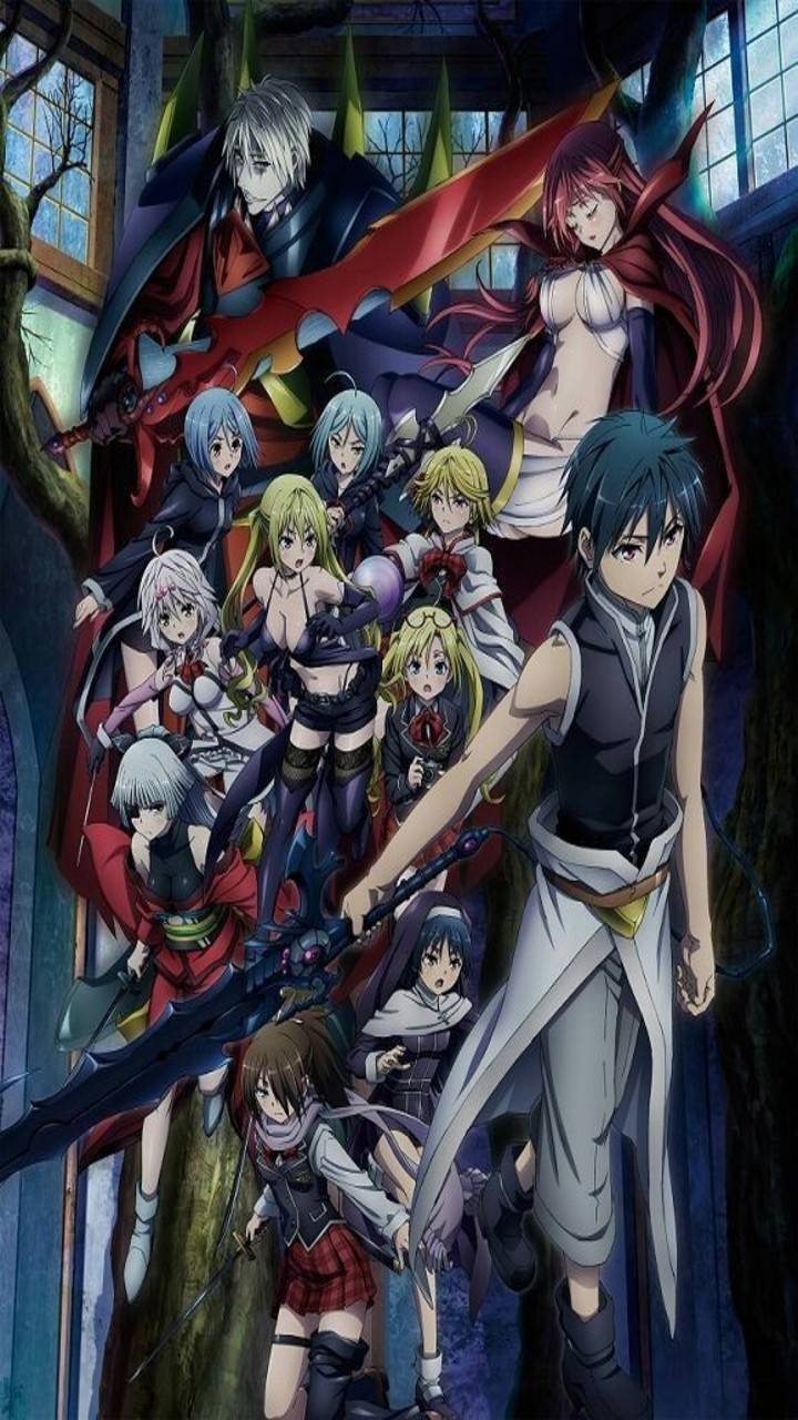 720x1280 Anime Trinity Seven Wallpaper