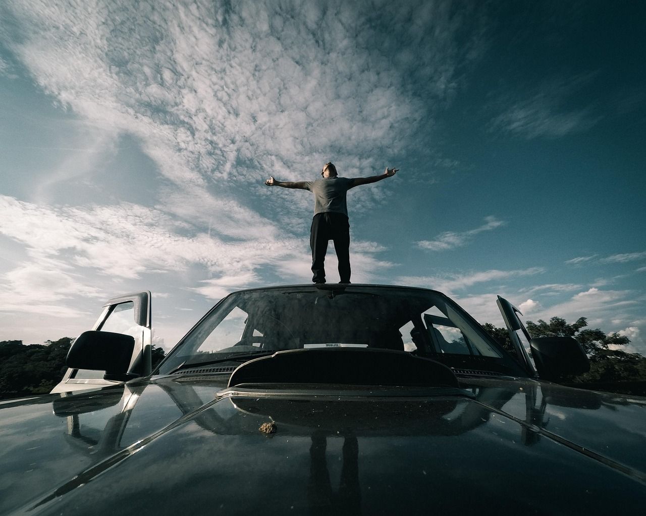1280x1024 Day Car Sky