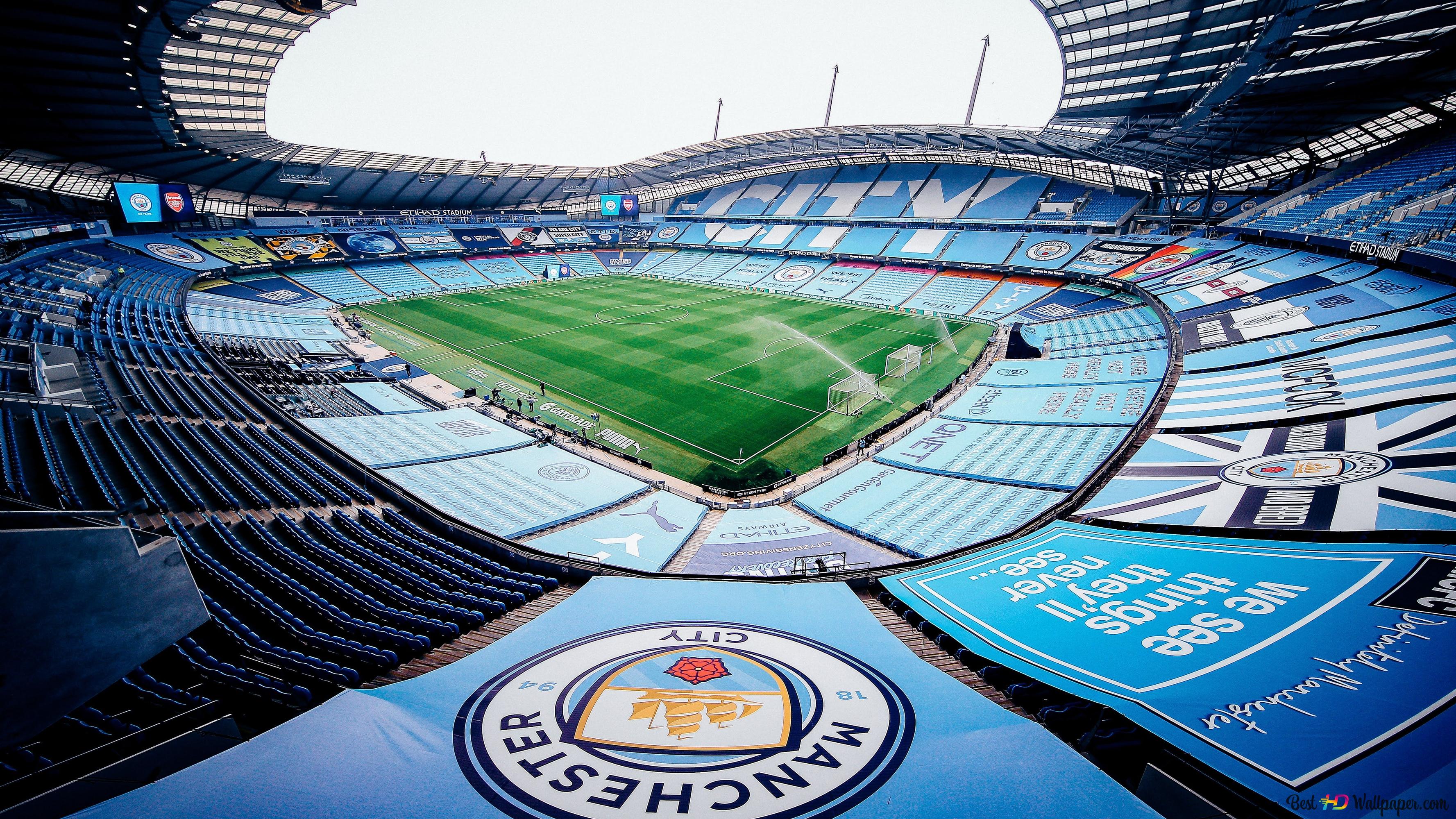 3554x1999 Etihad Stadium 4k Wallpaper