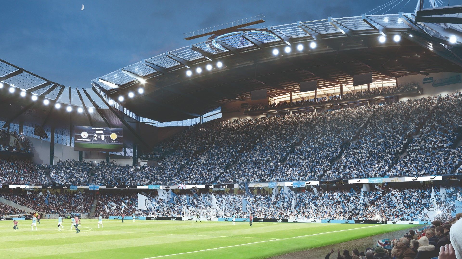 1920x1080 Watch: North Stand progress the new roof
