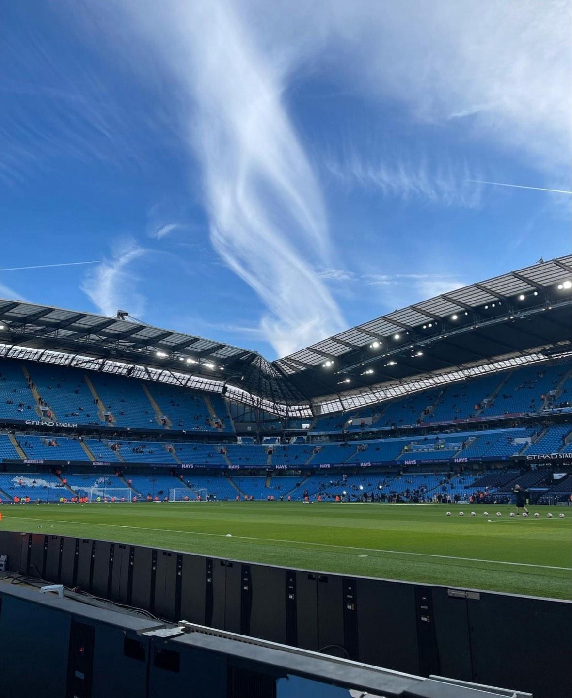 1180x1440 Etihad Stadium, Manchester block 142 row C seat 1195 City FC vs West Ham United shared