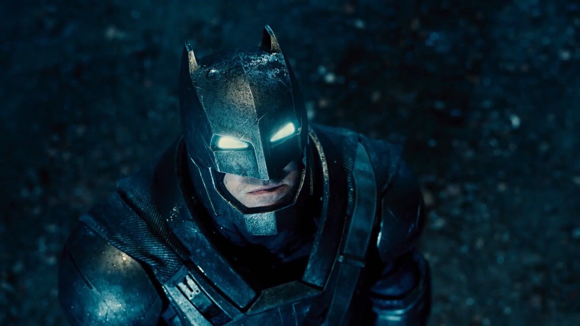 1920x1080 Wallpaper fiction, Batman, costume, helmet, armor, Batman, Ben Affleck, the suit for mobile and desktop, section фильмы, resolution 1920x1080