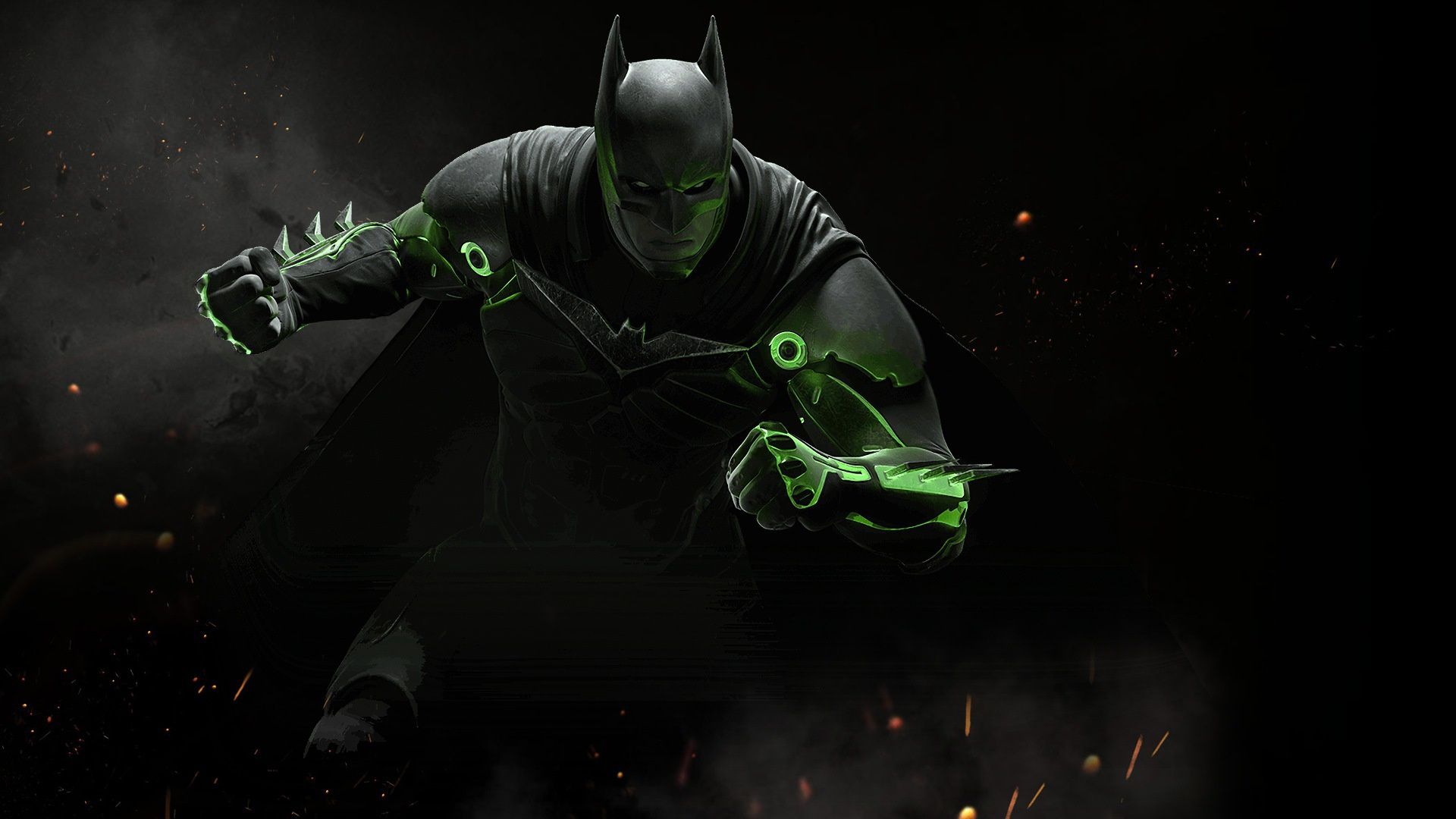 1920x1080 Wallpaper game, Batman, armor, Bruce Wayne, NetherRealm Studios, Injustice 2 for mobile and desktop, section игры, resolution 1920x1080