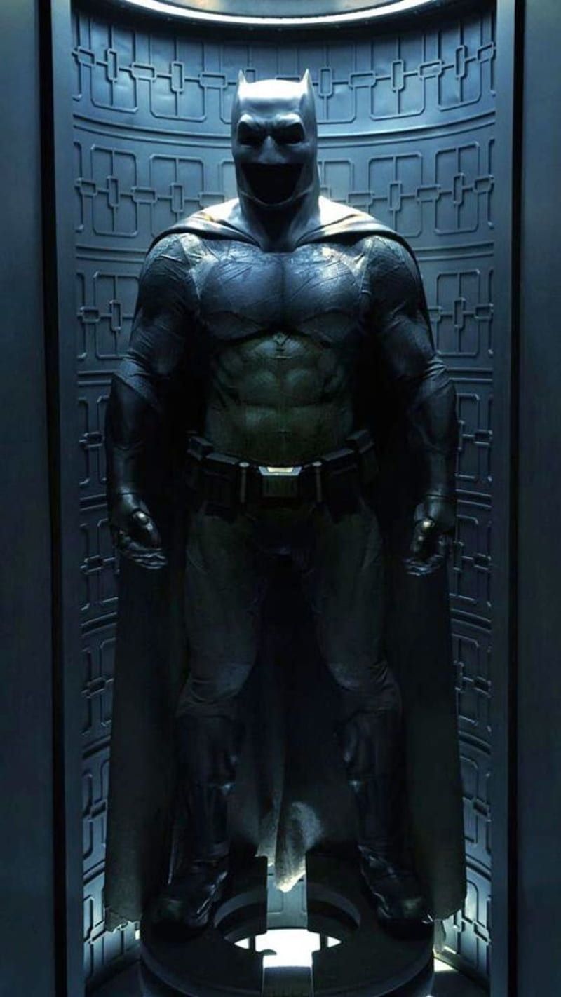 800x1422 BvS Batsuit, batman, batman v superman, dark knight, dawn of justice, dc, dceu, HD phone wallpaper