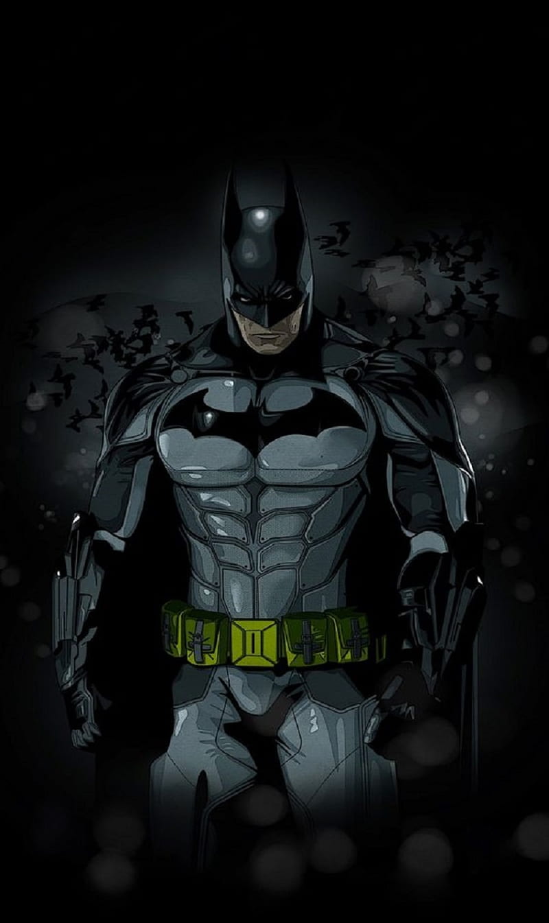 800x1345 Batman, dark knight, awesome, black, gris, HD phone wallpaper