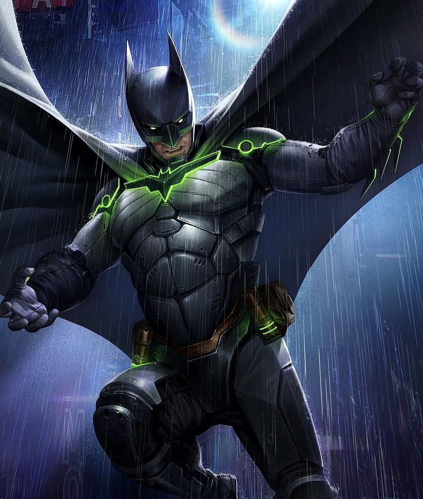 850x1002 Batman kryptonite suit. Batman injustice, Batman, Injustice 2 batman HD phone wallpaper