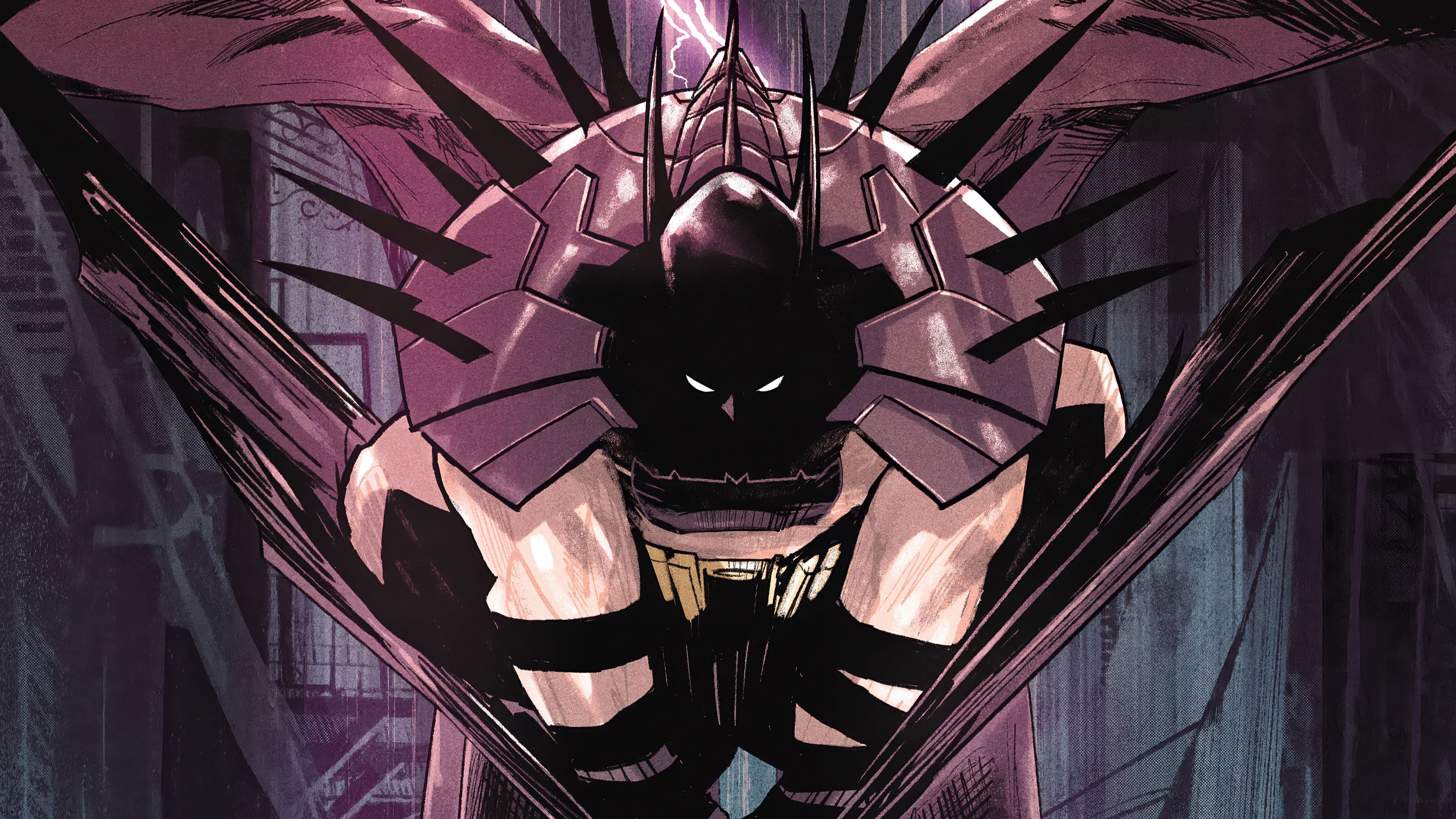 3840x2160 Absolute Batman Armor Suit Wallpaper 4K HD PC b