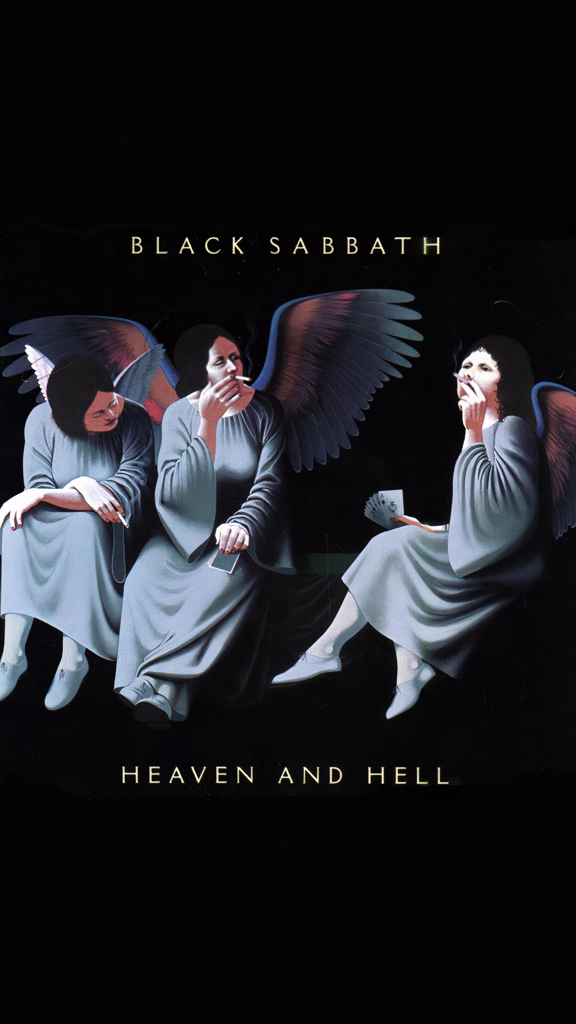 2250x4000 High quality Heaven and Hell mobile wallpaper I made. I would say it was their second best work, ahead of Sabotage, but behind Headless Cross