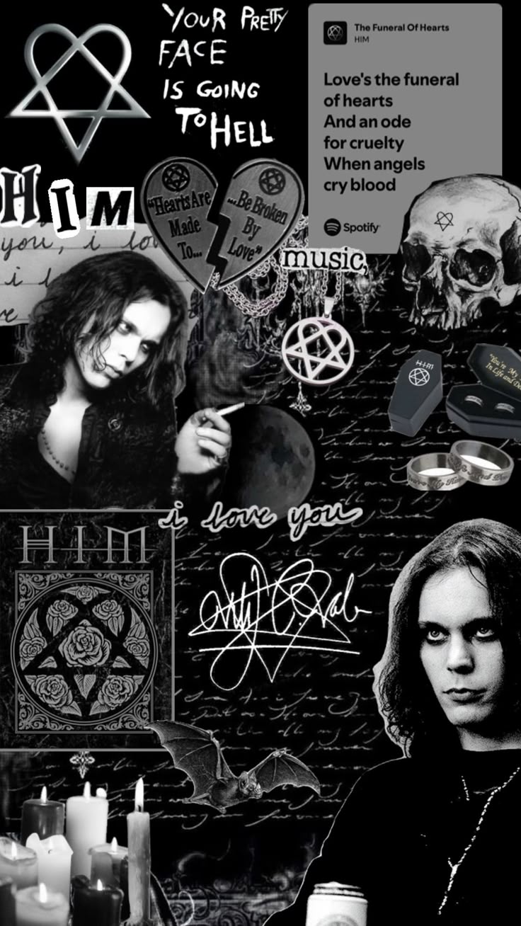 736x1308 Ville valo: Discover 61 him band ideas. him band, ville and more