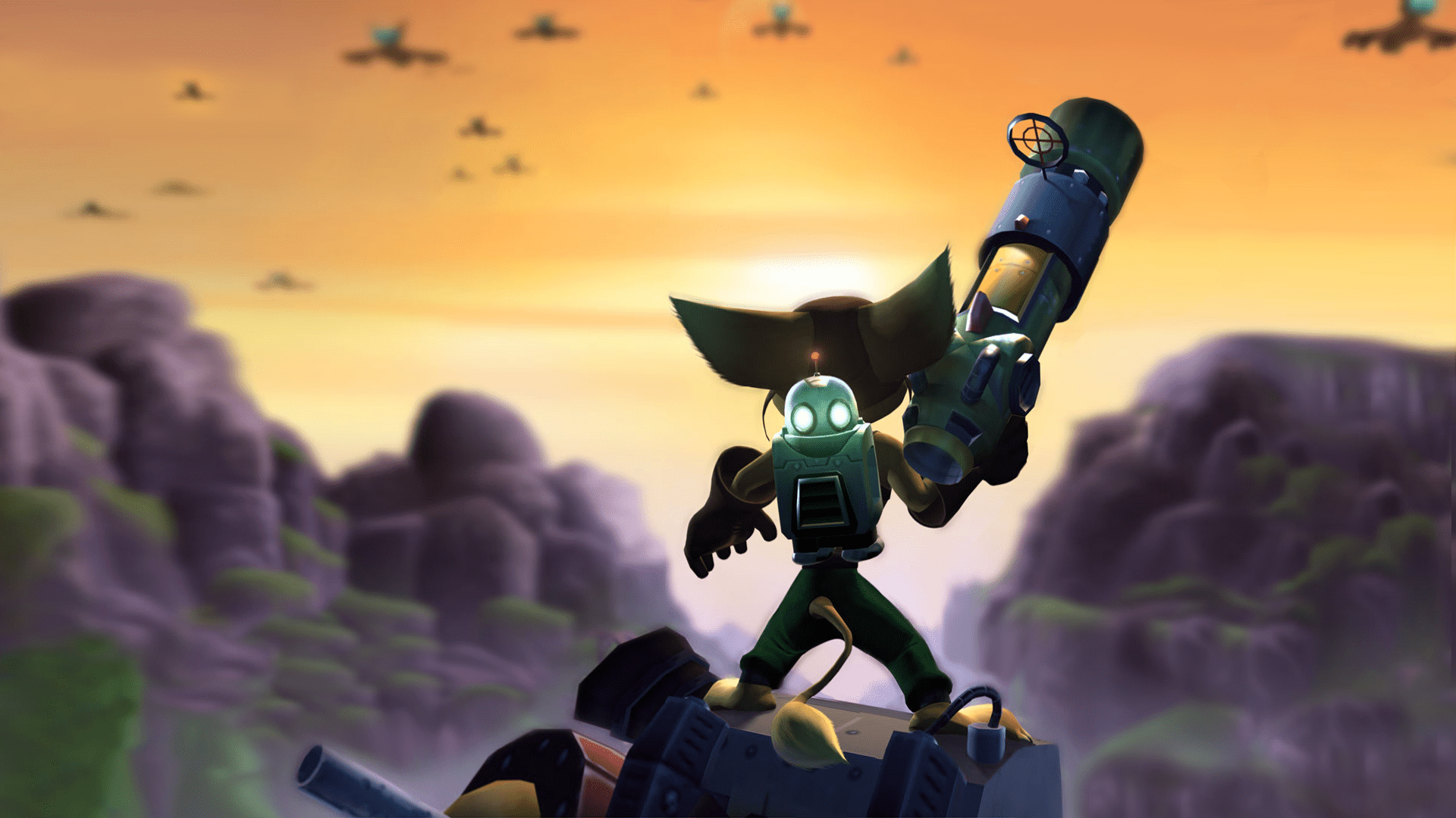 1920x1080 Ratchet and Clank Wallpaper 16:9 edit