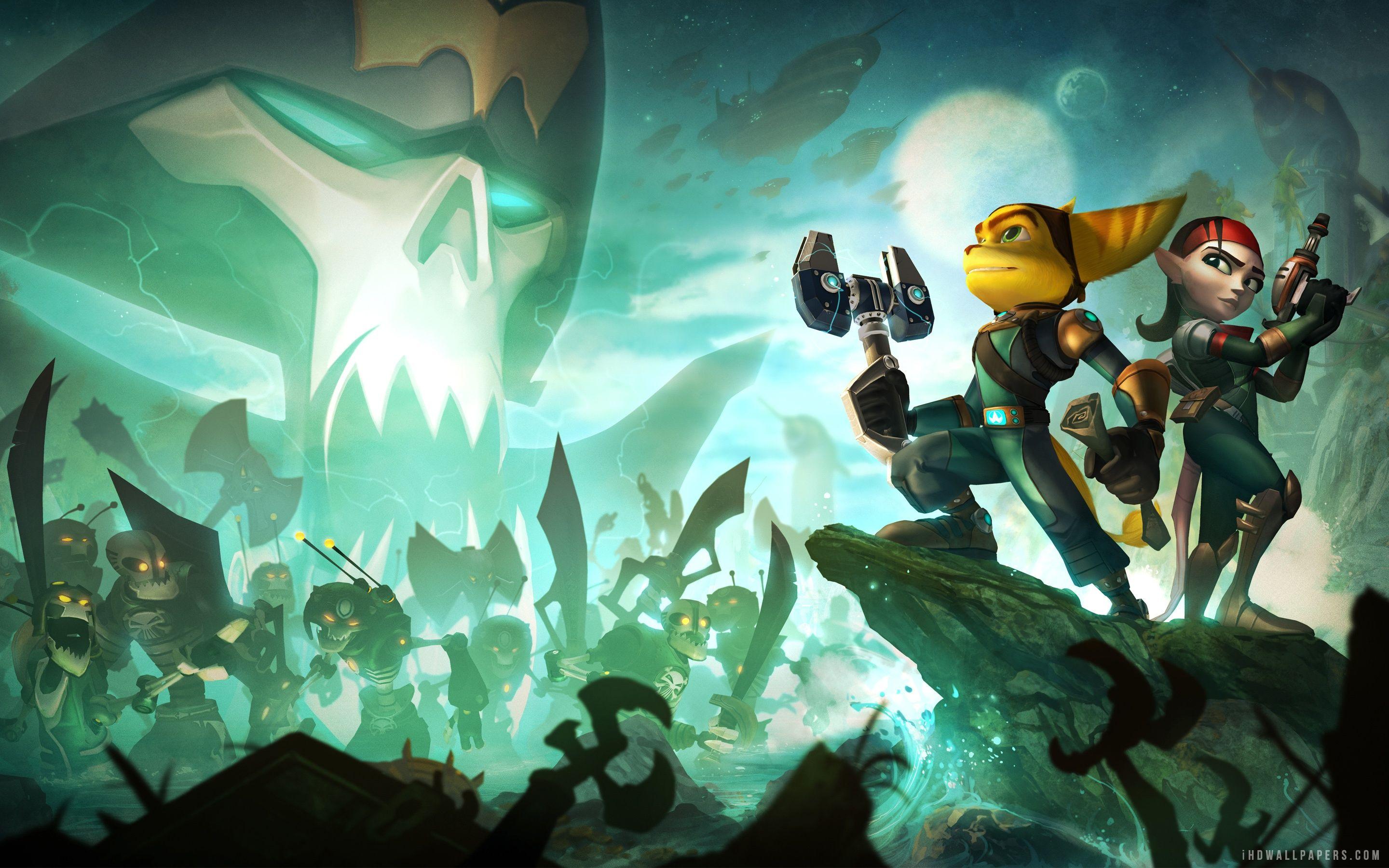 2880x1800 Ratchet & Clank Future Quest for Booty wallpaper. games