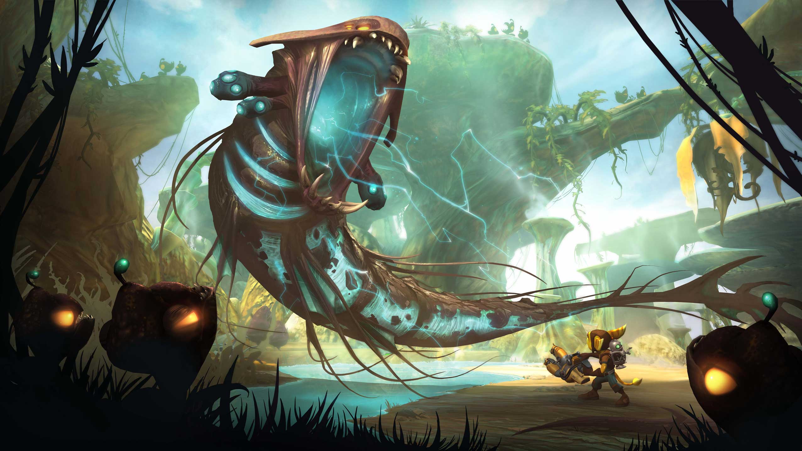2552x1436 Ratchet & Clank Wallpaperx1436
