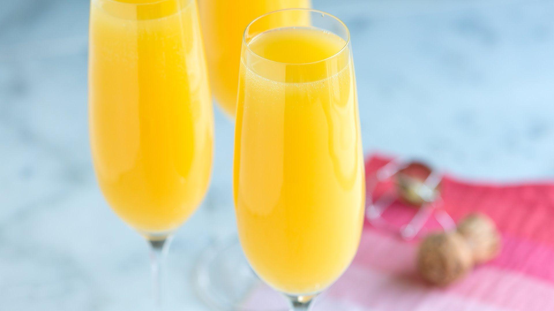 mimosa with a popsicle