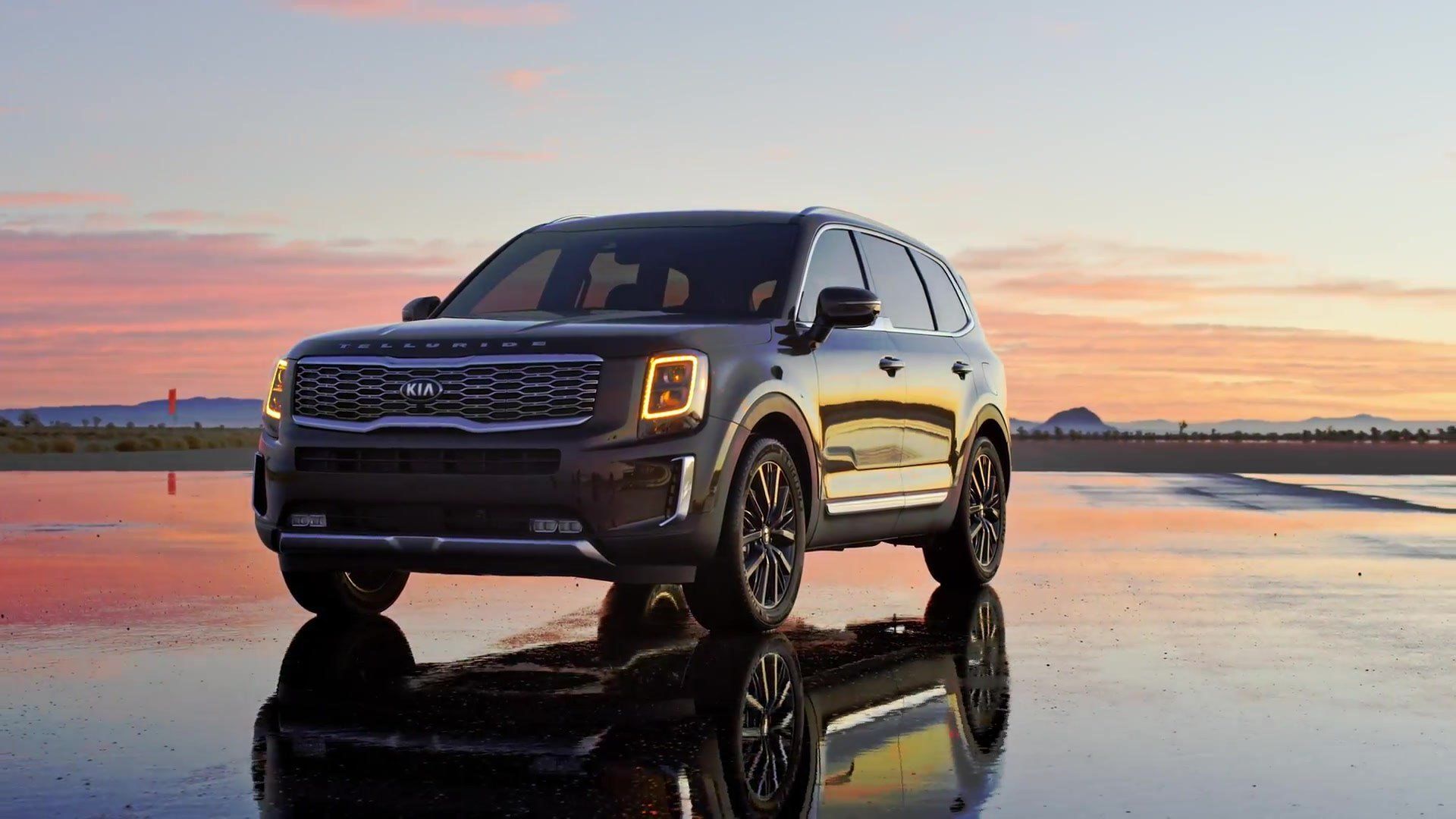 Length Of Kia Telluride Wallpaper For Iphone