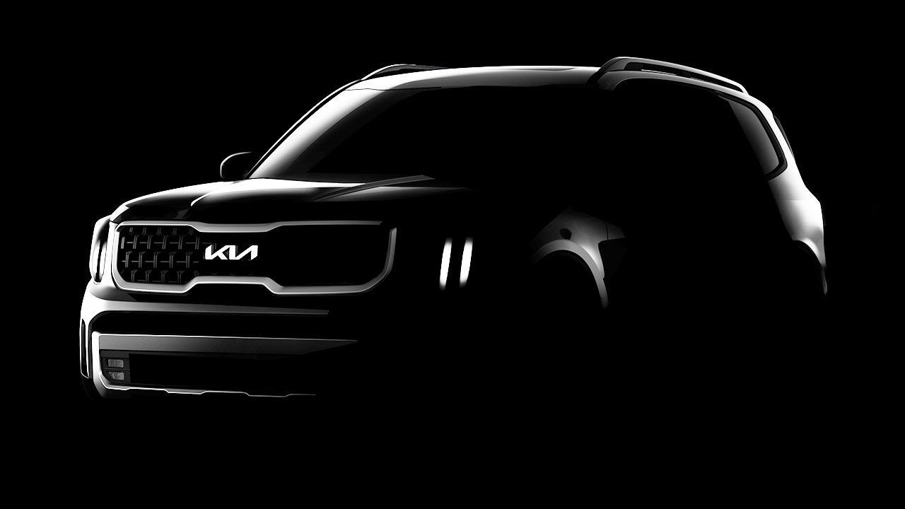 1280x720 Kia Telluride teased with new tech
