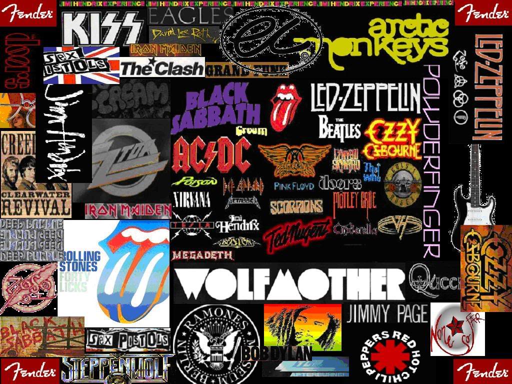 1024x768 Heavy Metal Band Logos Wallpaper design ideas