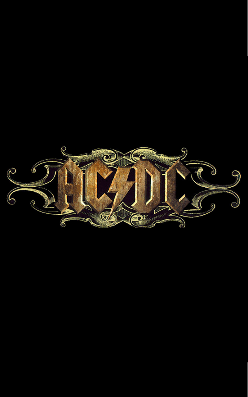 800x1280 Galaxy Note HD Wallpaper: ACDC Rock Band Logo Galaxy Note HD