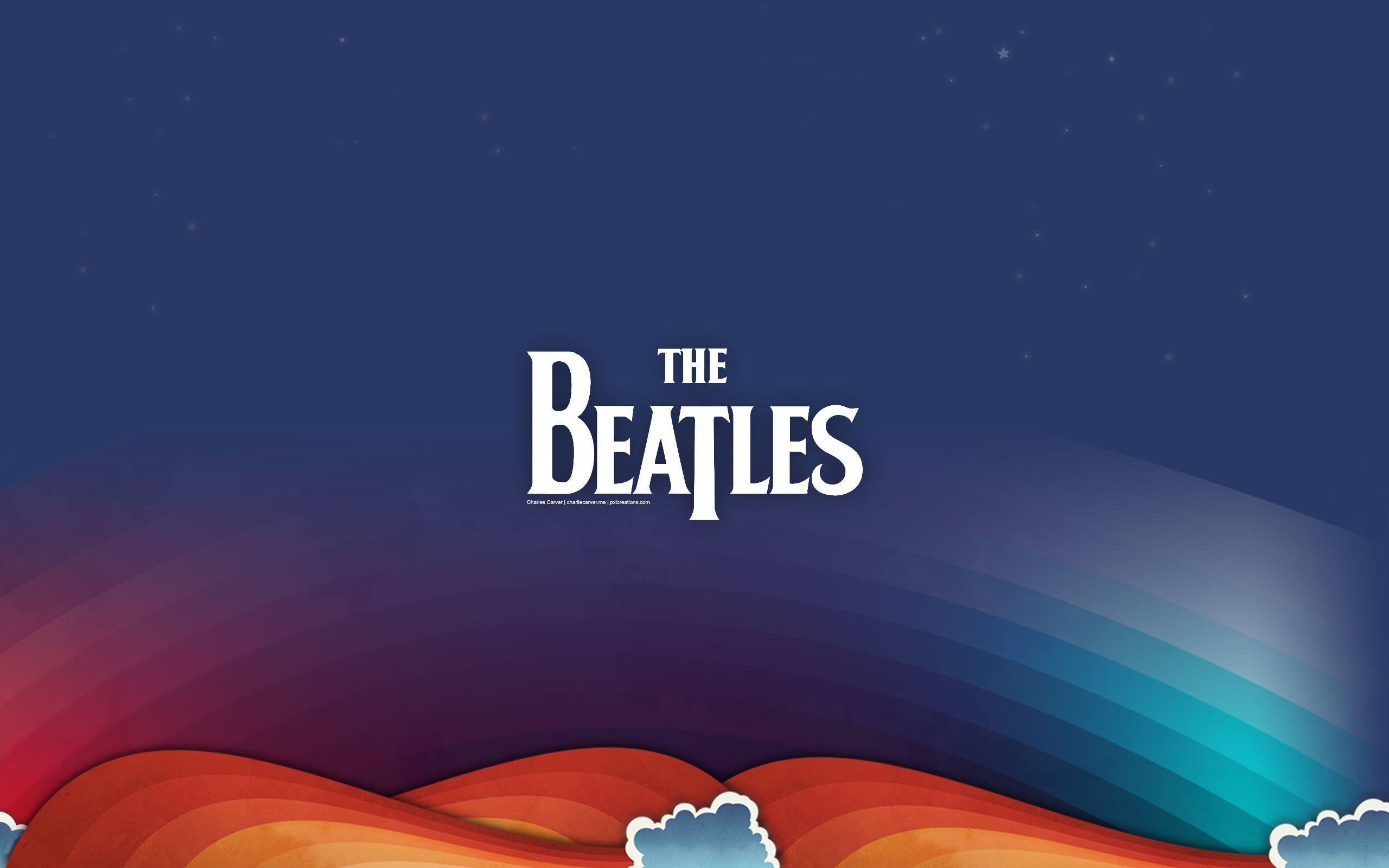 2560x1600 Wallpaper The Beatles, Rock band, Pop, Liverpool, Logo, Music