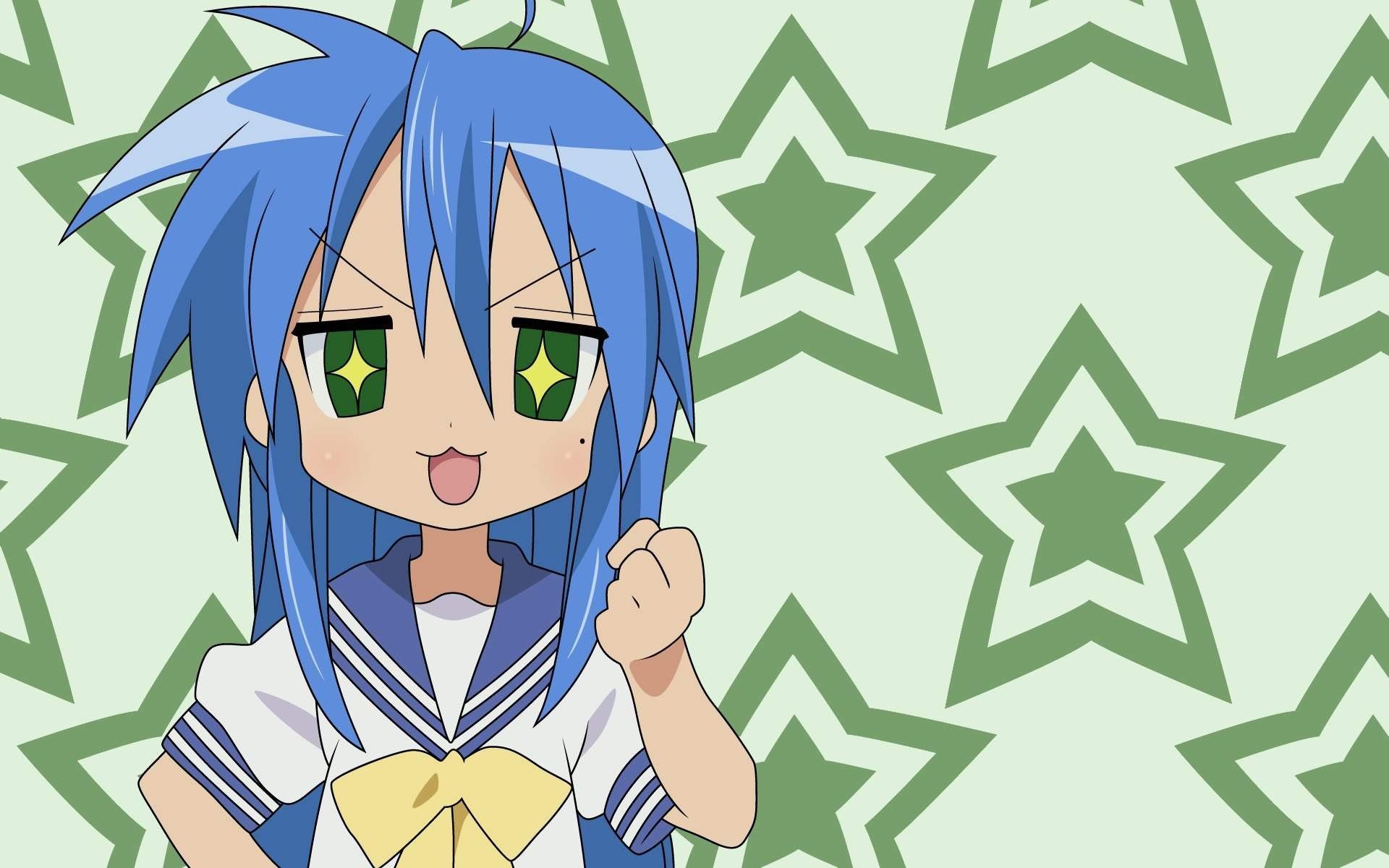 1920x1200 anime girls, Lucky Star, Izumi Konata HD Wallpaper / Desktop and Mobile Image & Photo