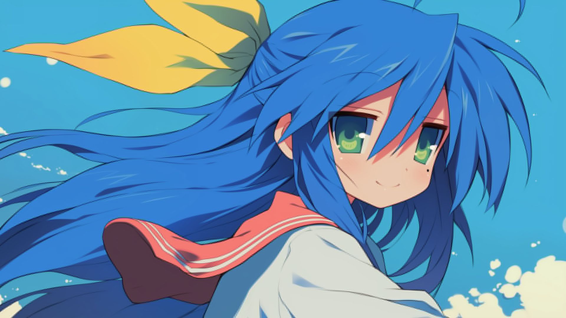1920x1080 Konata Izumi. Desktop wallpaper. 1920x1080