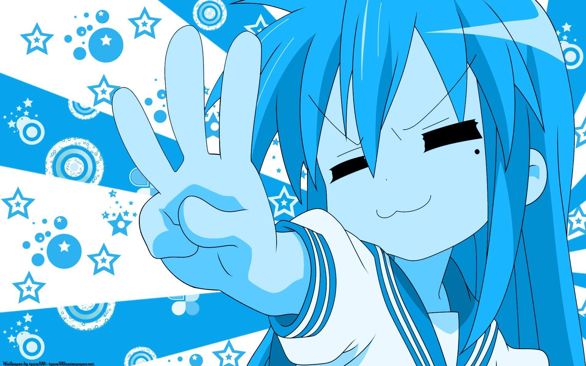 1920x1200 anime girls, Lucky Star, Izumi Konata HD Wallpaper / Desktop and Mobile Image & Photo