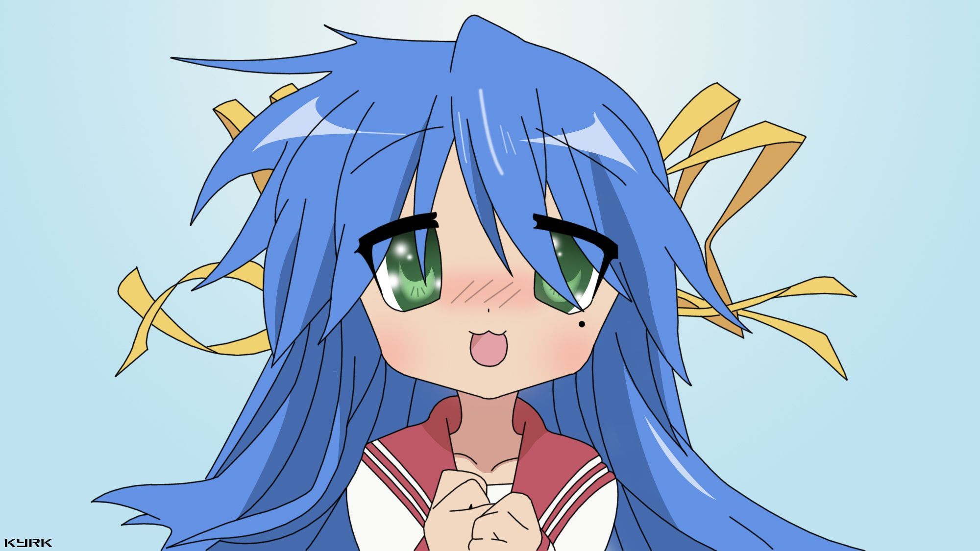 2000x1125 Konata Izumi, HD Wallpaper