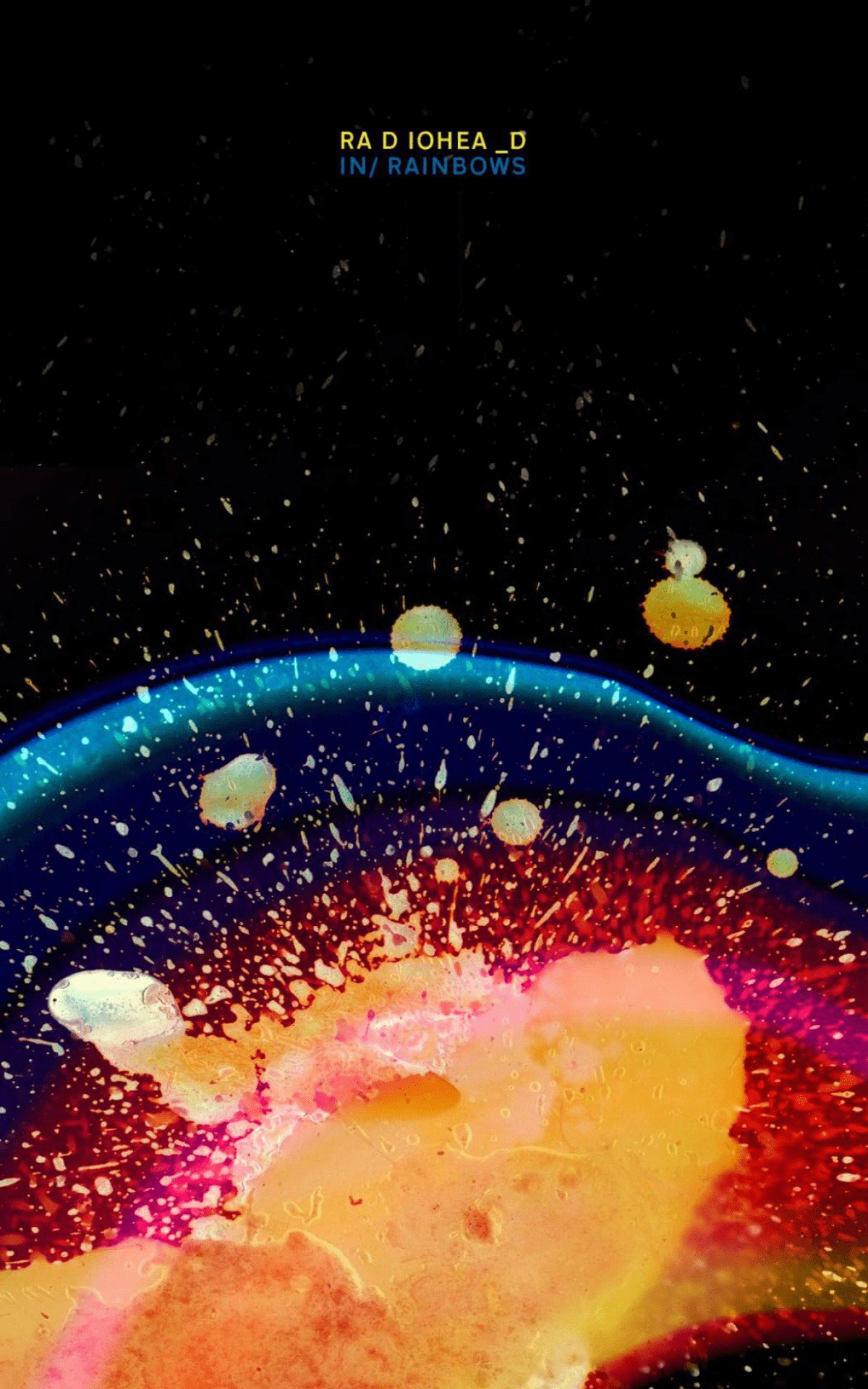 1200x1920 I Couldn't Find A Good In Rainbows Poster So I Slightly
