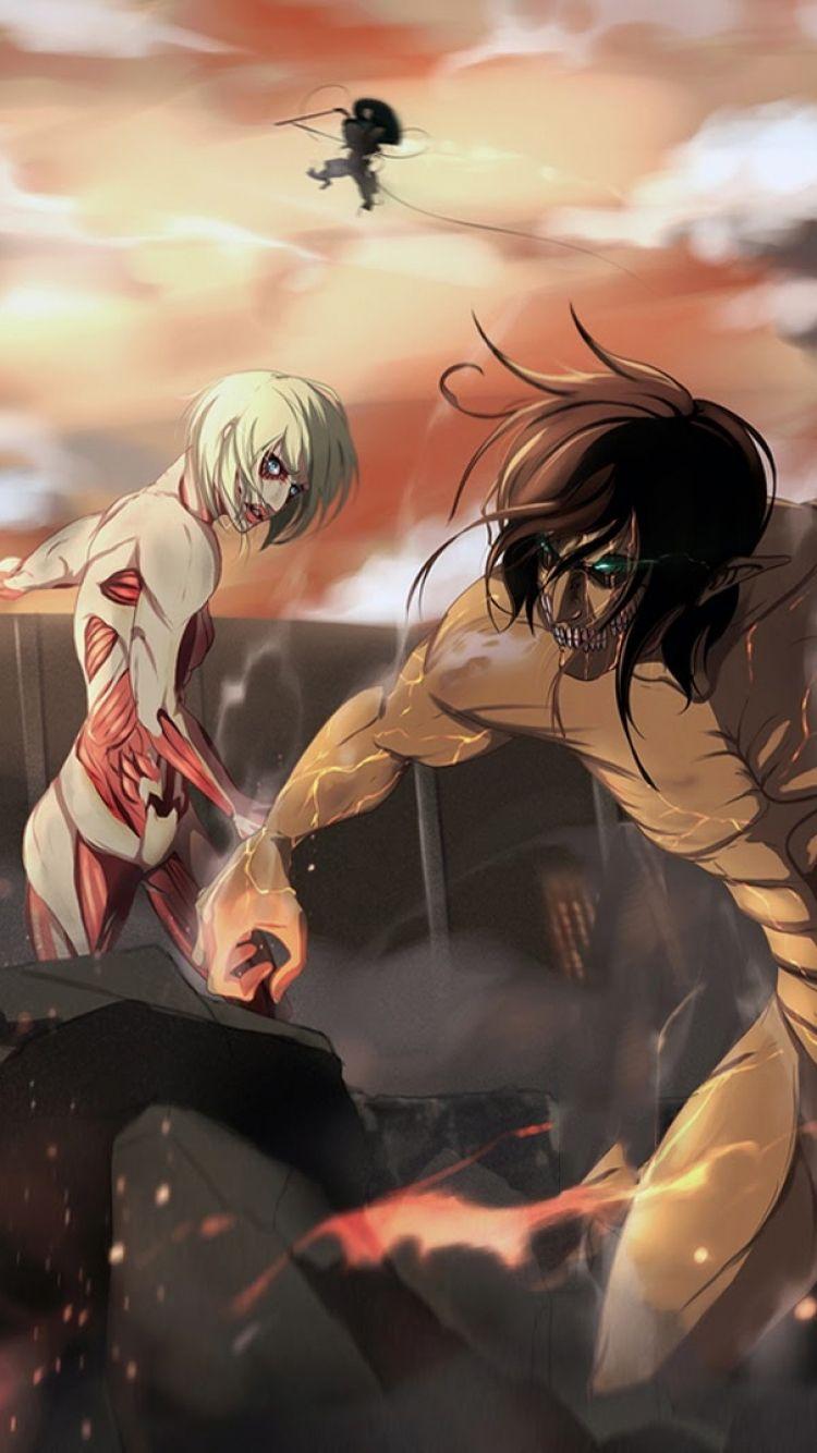  Attack  On Titan  iPhone Wallpapers  Top Free Attack  On 