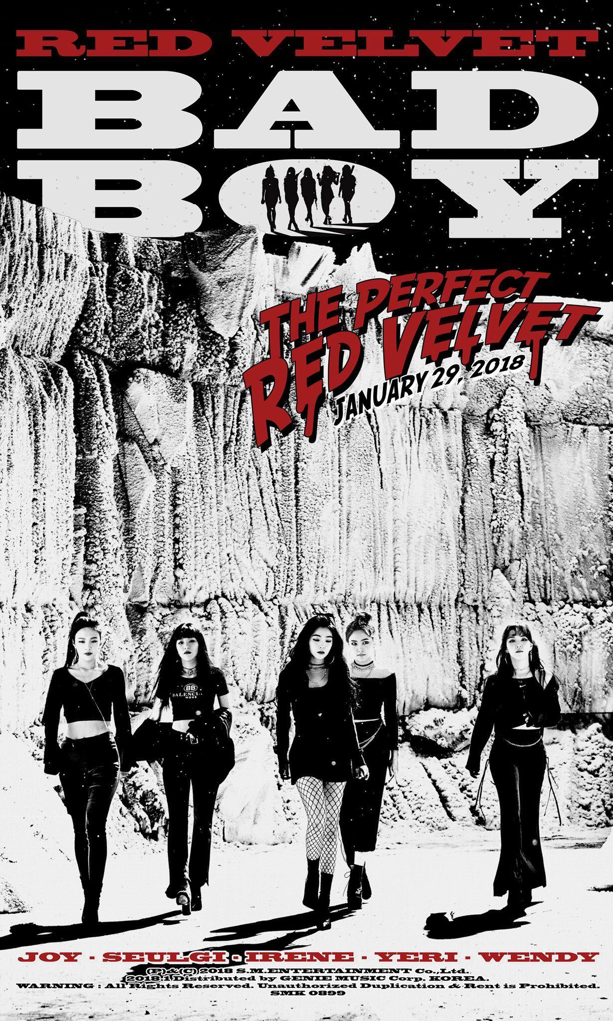 1229x2048 Red Velvet: Bad Boy (Video 2018)