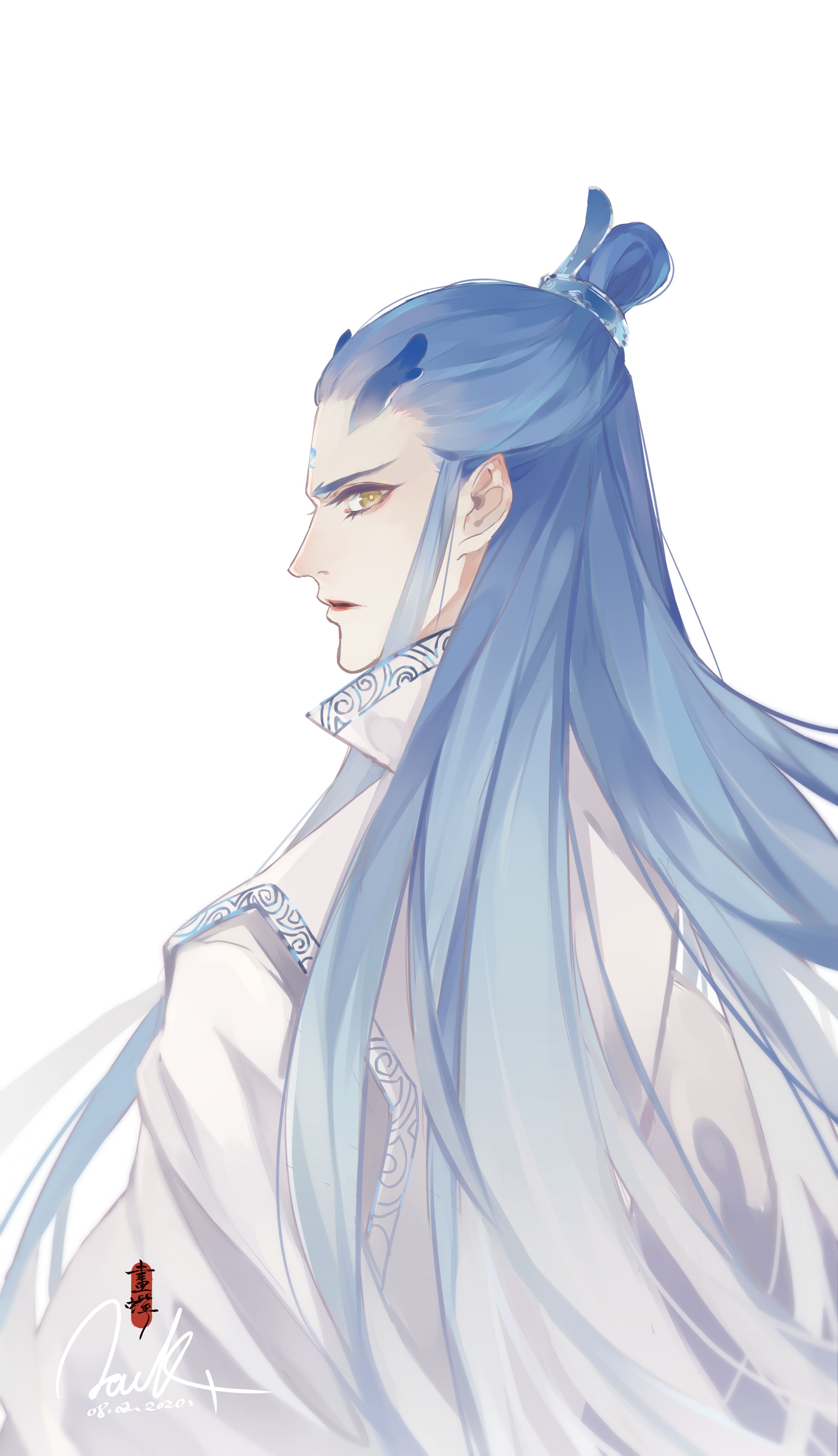 2480x4307 Ao Bing, Fanart Anime Image Board