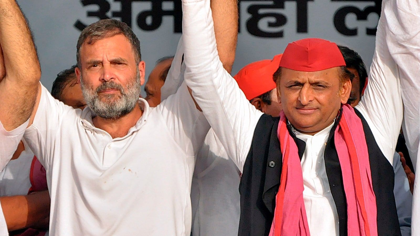1600x900 Lok Sabha election 2024: Rahul Gandhi, Akhilesh Yadav address first joint rally in UP
